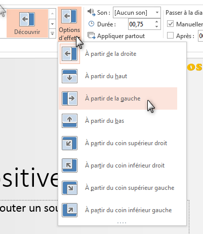 Appliquer Des Transitions Aux Diapositives