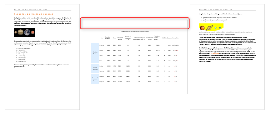 Mise en page et formatage avancé