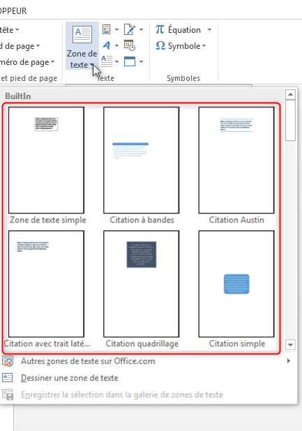 Mise en page et formatage avancé