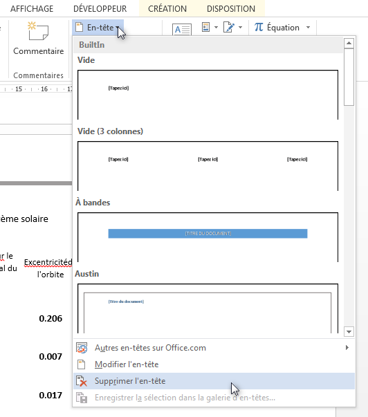 Mise en page et formatage avancé