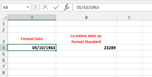 Excel, Les Dates et les Heures