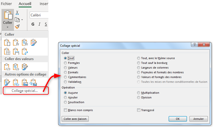 Excel, importer des données