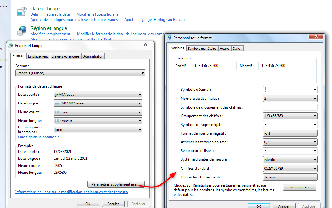 Excel, Accessibilité et Internationalisation