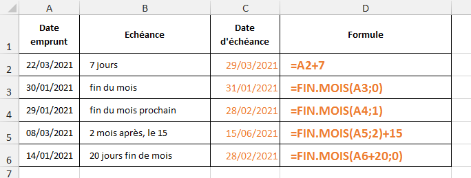 Excel, Les Dates et les Heures