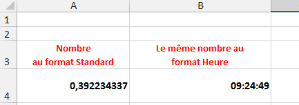 Excel, Les Dates et les Heures