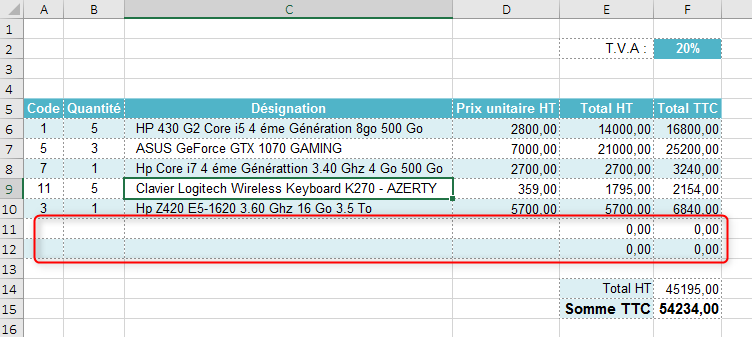 Les fonctions conditionnelles Excel