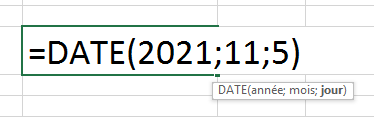 Excel, Les Dates et les Heures