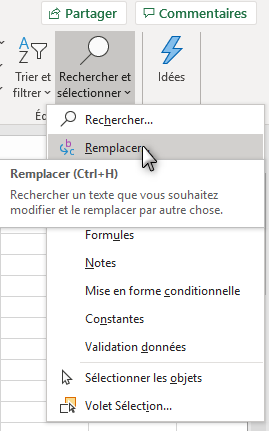 Excel, importer des données