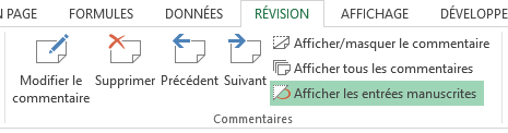 Partager un classeur et suivre les modifications