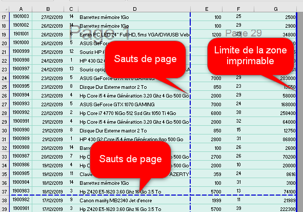 Personnaliser les options et les vues