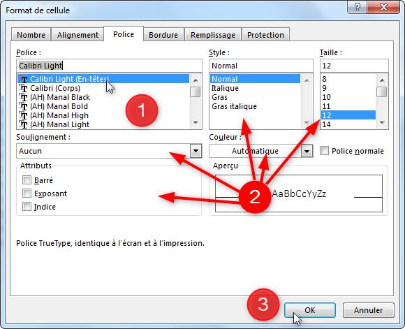 Excel, Accessibilité et Internationalisation