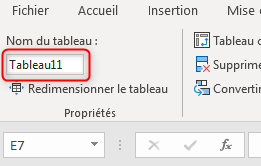 Créer et modifier des tableaux