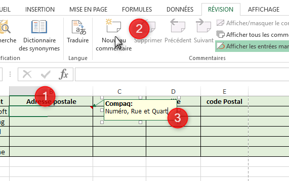 Partager un classeur et suivre les modifications