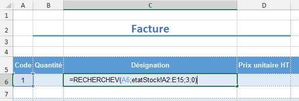 Excel, Les fonctions de Recherche