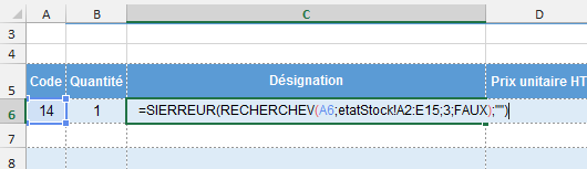 Excel, Les fonctions de Recherche