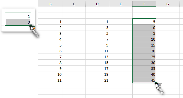 Excel, importer des données