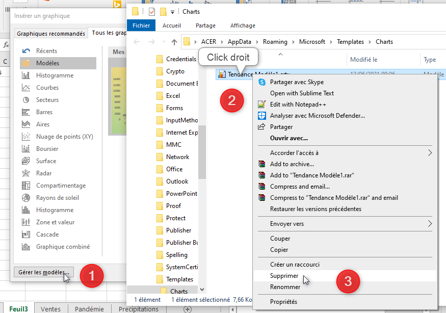 Excel, les graphiques avancés