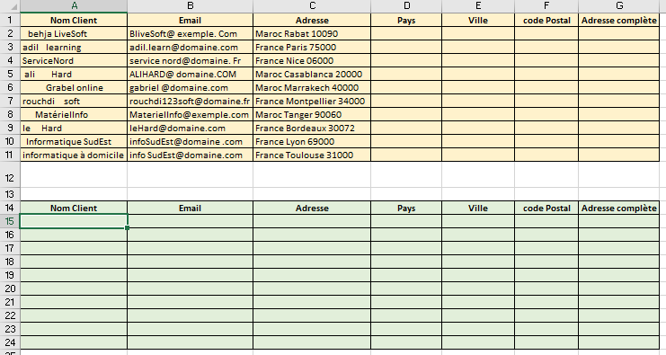 Les fonctions Textes Excel