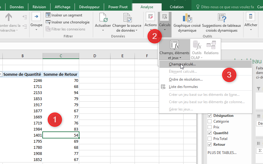 Excel, les Tableaux croisés dynamiques et Power Pivot