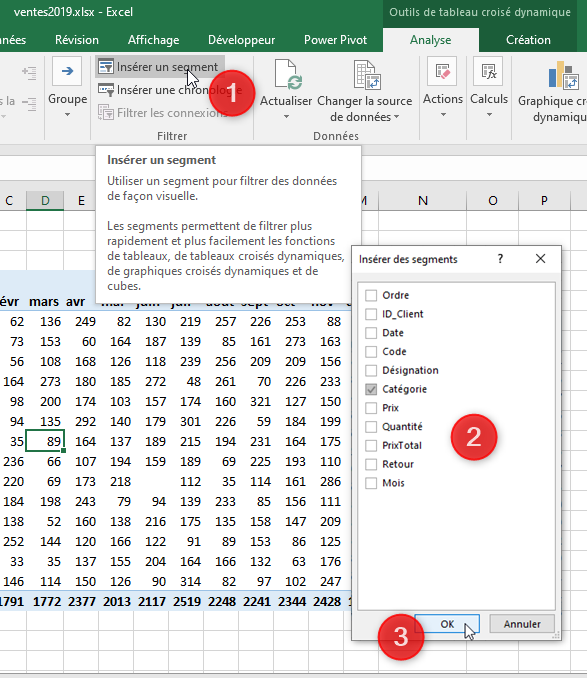 Excel, les Tableaux croisés dynamiques et Power Pivot