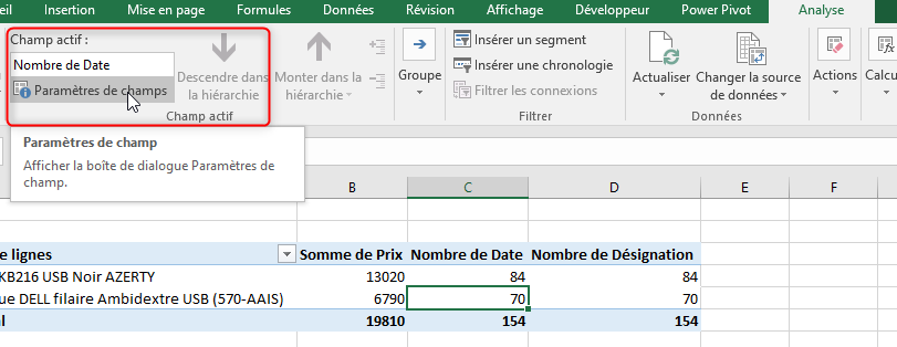 Excel, les Tableaux croisés dynamiques et Power Pivot