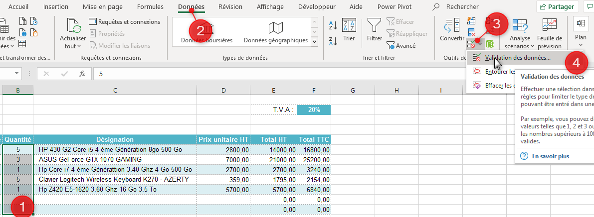 Les fonctions conditionnelles Excel