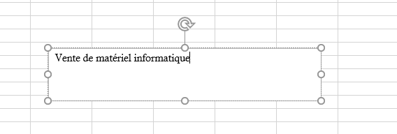 Insertion et formatage d'objets